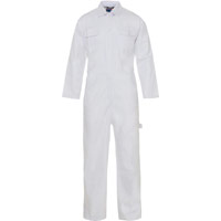 Supertouch Polycotton Coverall - Basic - White