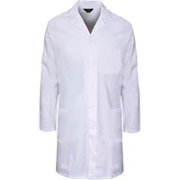 Supertouch Polycotton Lab Coat - White