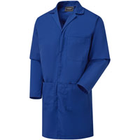 Supertouch Polycotton Lab Coat - Royal Blue