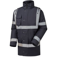 Supertouch Security Parka - With Tape - Navy