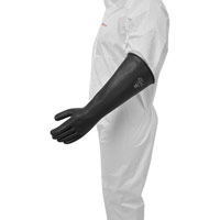 Supertouch Prochem� Ultra Chemical Gloves - 45cm - Black