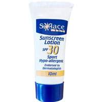 Solace Sun Cream Lotion SPF30 (10ml) - Case of 50