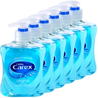 Carex Antibacterial Pump Action Hand Wash Soap 250ml