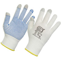 Supertouch Grocer Touchscreen Glove - White