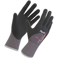 Supertouch Pawa PG102 Breathable Gloves - Grey/Black