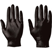 Supertouch 5.5 Powderfree Nitrile Gloves - Black
