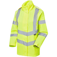Supertouch Ladies Hi Vis Sophia Lightweight Jacket - Yellow