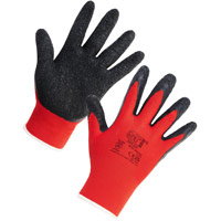 Supertouch Nylex Gloves - Red