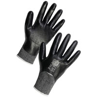 Supertouch Deflector ND Full Dip Cut Resistant Gloves - Grey