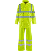 Supertouch Hi-Vis Lite Rainsuit - Yellow