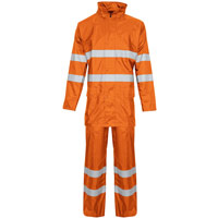 Supertouch Contractor Rainsuit - Orange