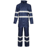 Supertouch Contractor Rainsuit - Navy