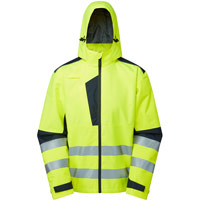 Supertouch Hi Vis System Eco Insulated Jacket - Yellow/Navy