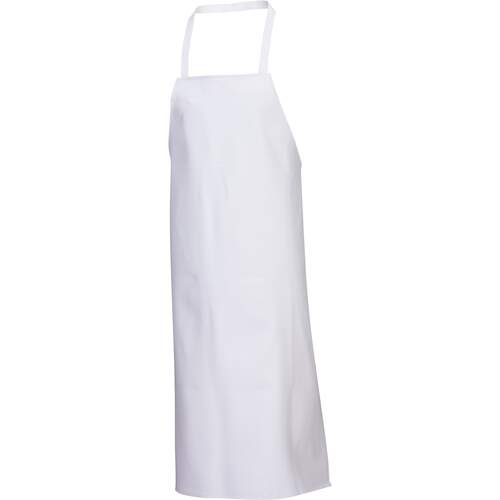Food Industry Apron - White