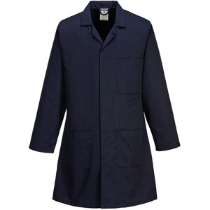Portwest Lab Coat - Dark Navy