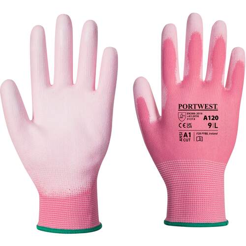 Portwest PU Palm Glove - Pink