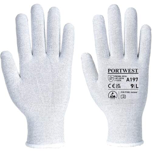 Portwest Antistatic Shell Glove - Grey