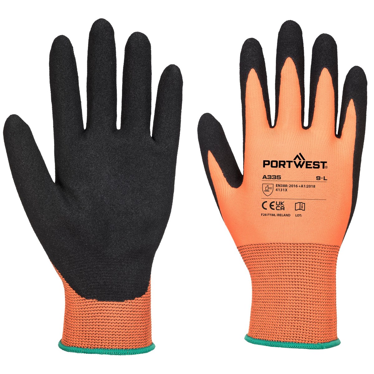 Orange/Black