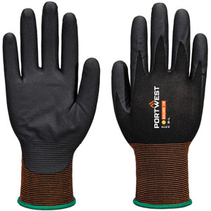 Portwest GP Grip 18 Nitrile Micro Foam  - Black