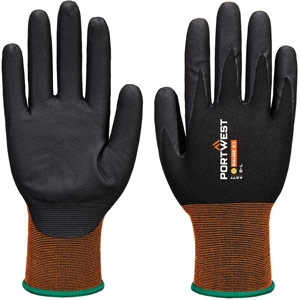 Portwest GP Grip 21 Nitrile Micro Foam Glove - Black