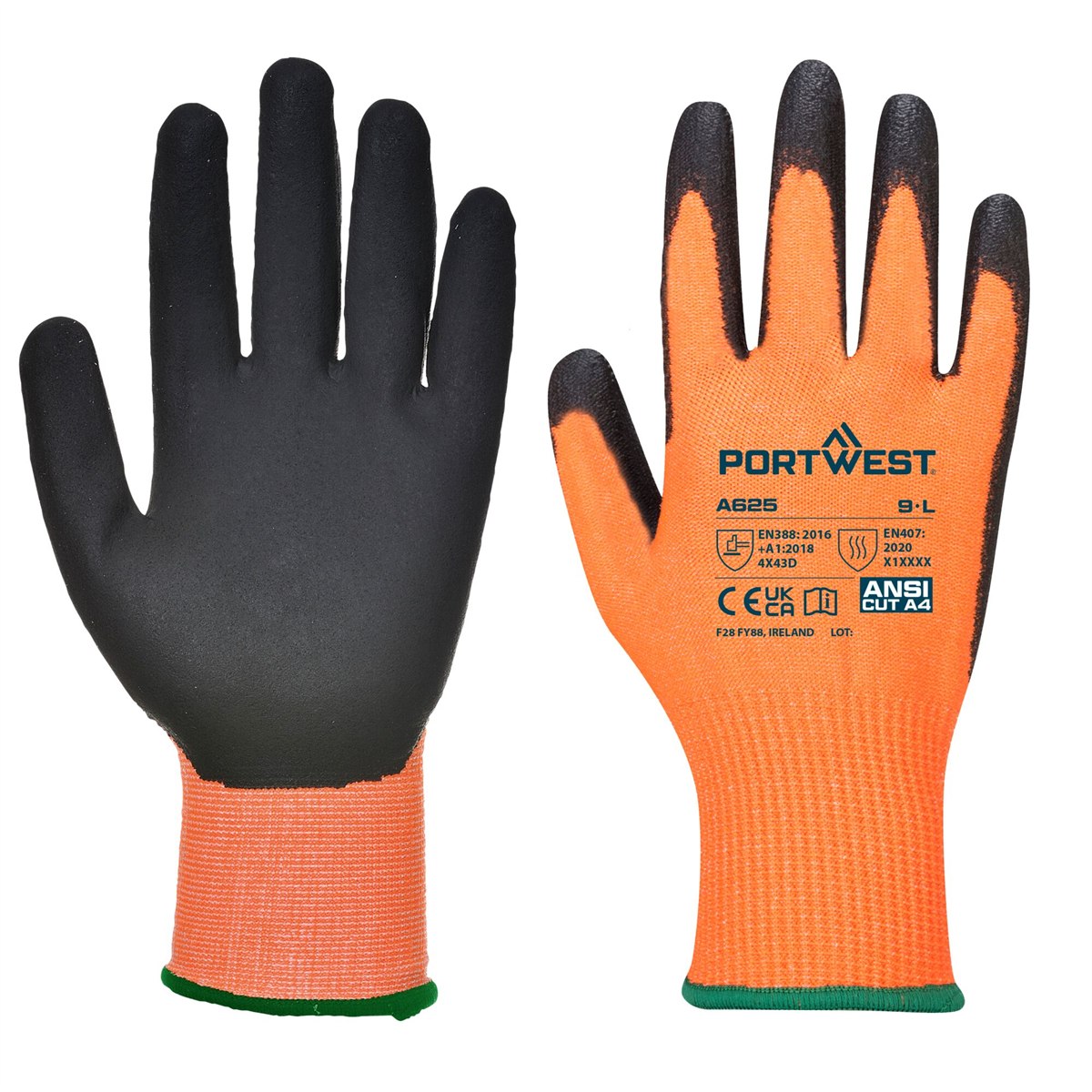 Orange/Black