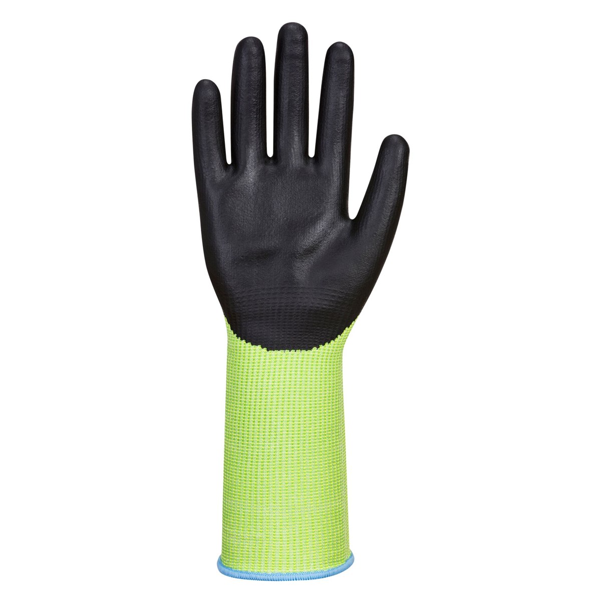 Portwest Green Cut Glove Long Cuff - Green/Black