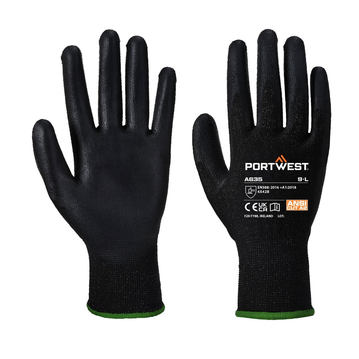 Portwest Eco-Cut Glove - Black