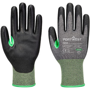 Portwest CS Cut C15 PU Glove - Grey/Black