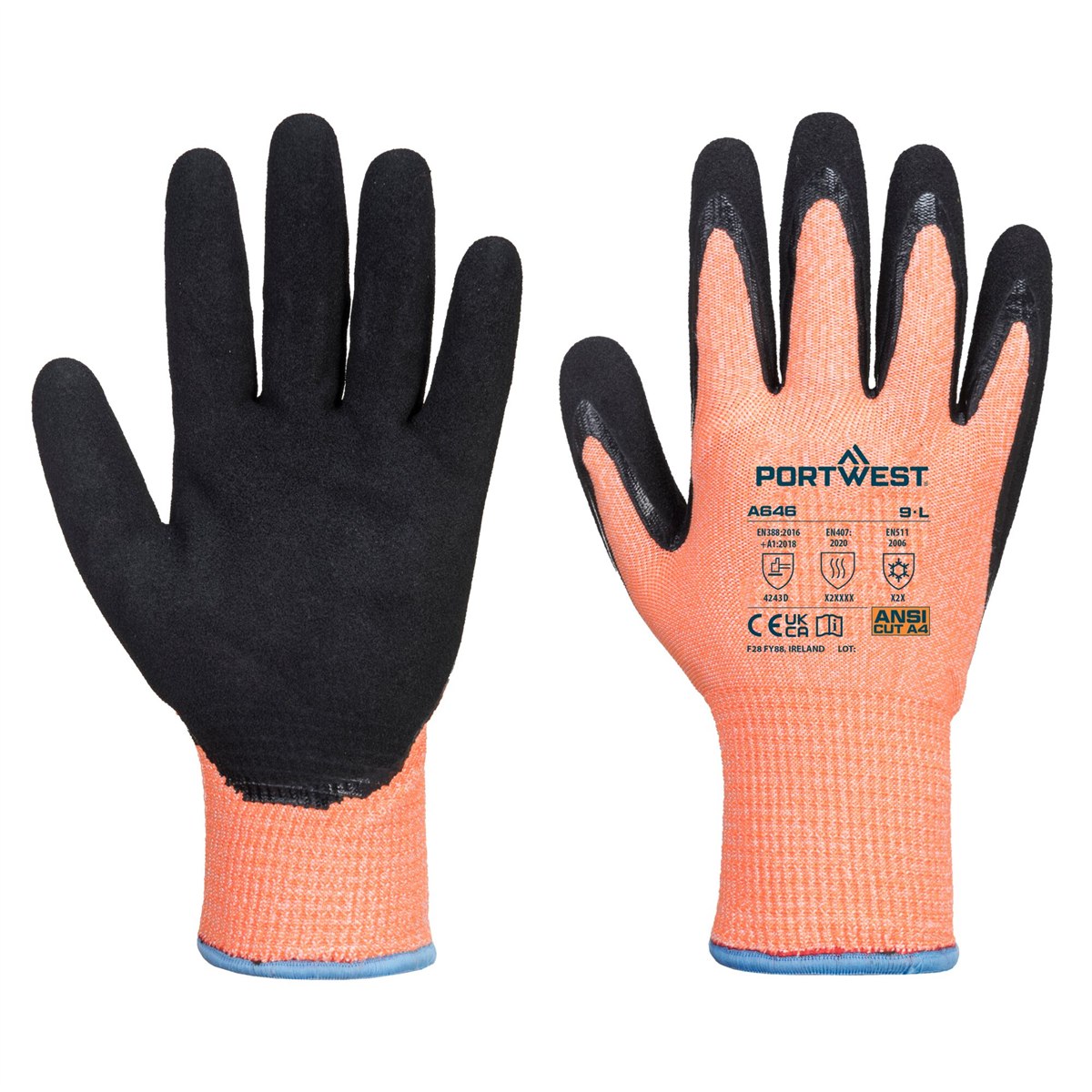 Orange/Black