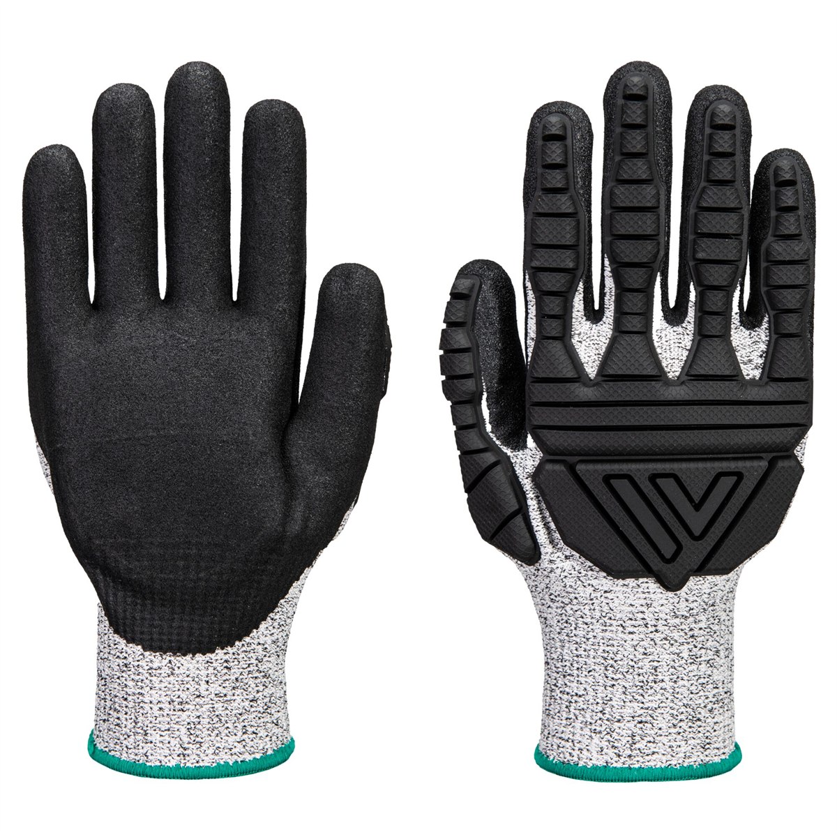 Portwest TPV Impact Cut Glove - Grey/Black