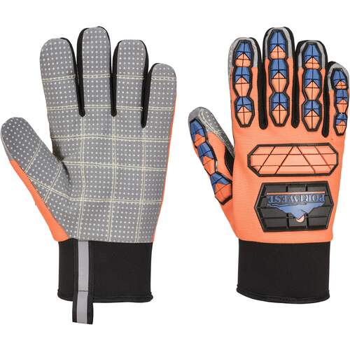 Portwest Aqua-Seal Pro Glove - Orange/Blue