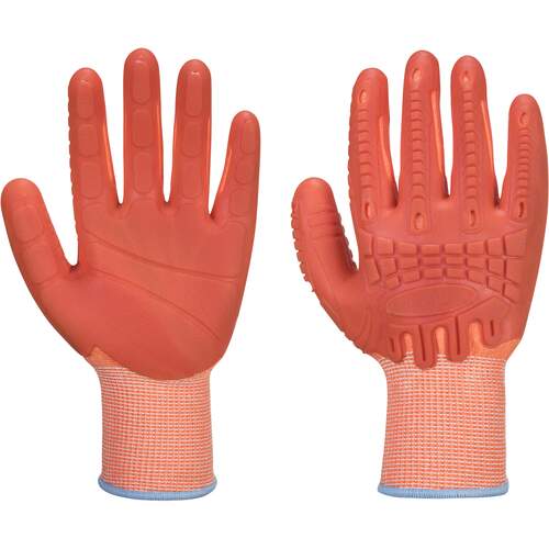 Portwest Supergrip Impact HR Cut Glove - Orange