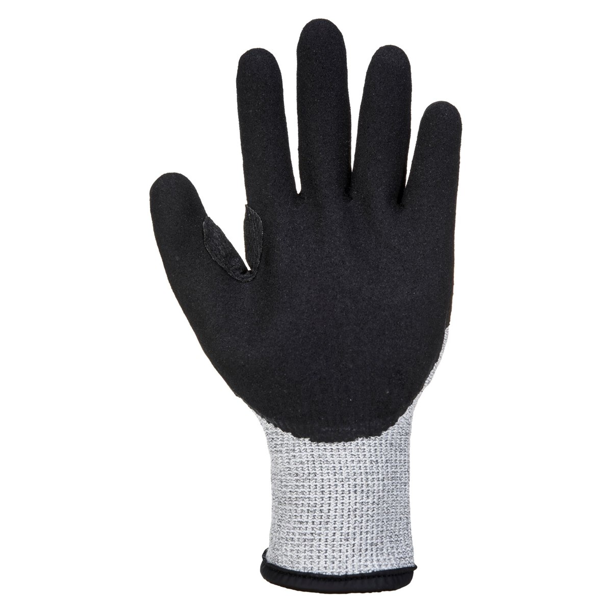 Portwest Anti Impact Cut Resistant Thermal Glove - Grey/Black