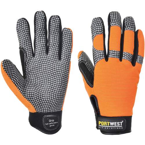 Portwest Comfort Grip - High Performance Glove - Orange