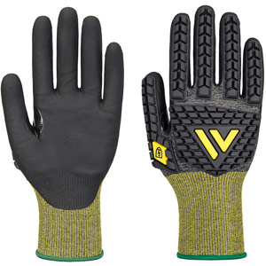 Portwest Impact E18 Nitrile Antistatic ESD Glove - Black