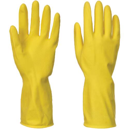 Portwest Household Latex Glove (240 Pairs) - Yellow