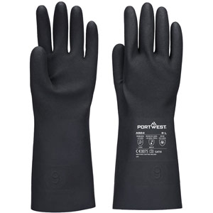 Portwest Chem 350 Butyl Gauntlet - Black