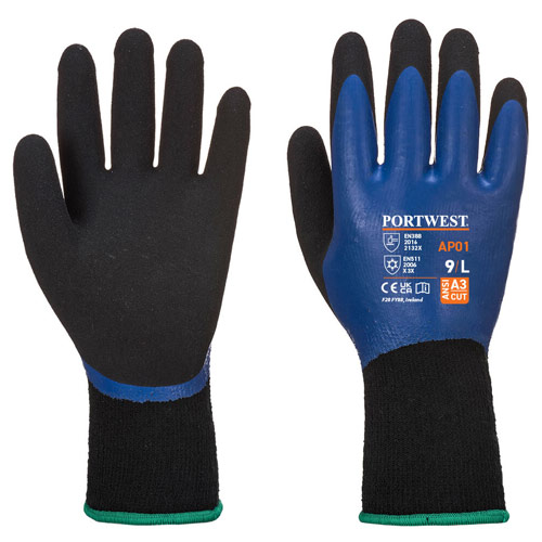 Portwest Thermo Pro Glove - Blue/Black