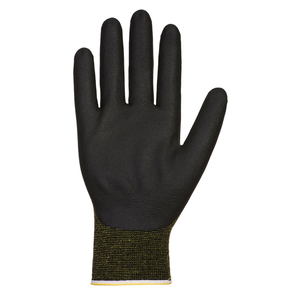 Portwest NPR15 Foam Nitrile Bamboo Glove - 12 pack - Black