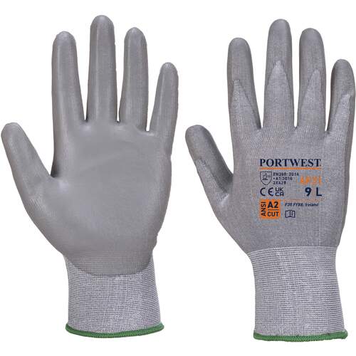 Portwest Senti Cut Lite Glove - Black/Grey