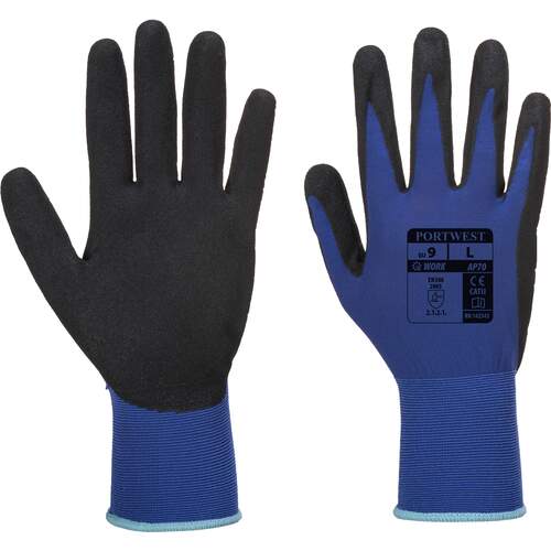 Portwest Nero Lite Foam Glove - Blue/Black