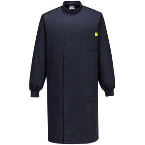 Portwest Anti-Static ESD Howie Coat - Dark Navy