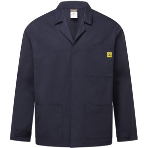 Portwest Anti-Static ESD Lab Jacket - Dark Navy