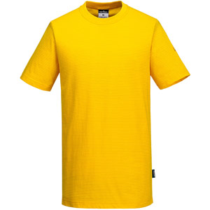 Portwest Anti-Static ESD T-Shirt S/S - Deep Yellow