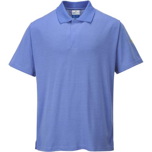 Portwest Anti-Static ESD Polo Shirt - Hamilton Blue