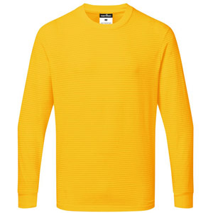 Portwest Anti-Static ESD T-Shirt L/S - Deep Yellow