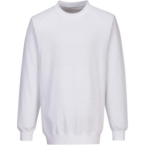 Portwest Anti-Static ESD Sweatshirt - White