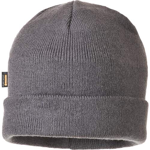 Knit Cap Insulatex Lined - Grey