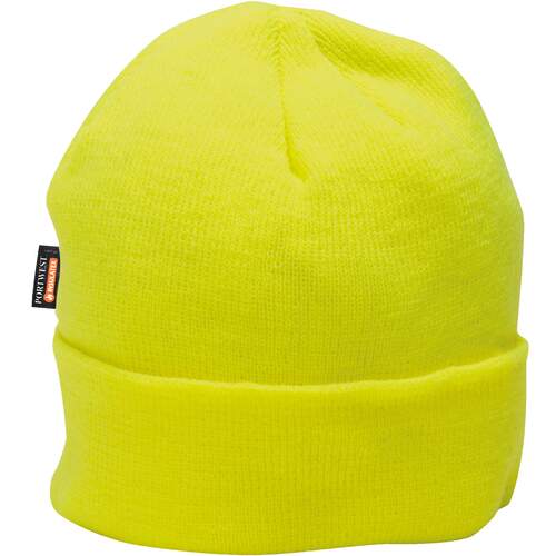 Portwest Knit Cap Insulatex Lined - Yellow