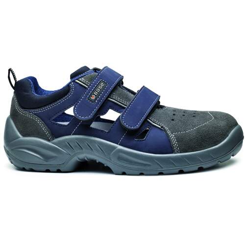 Base Central Smart Low Shoes - Grey/Cobalt